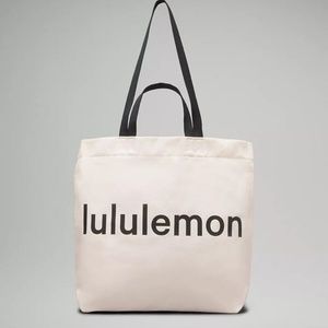 Lululemon Double Handle Canvas Tote Bag 17L